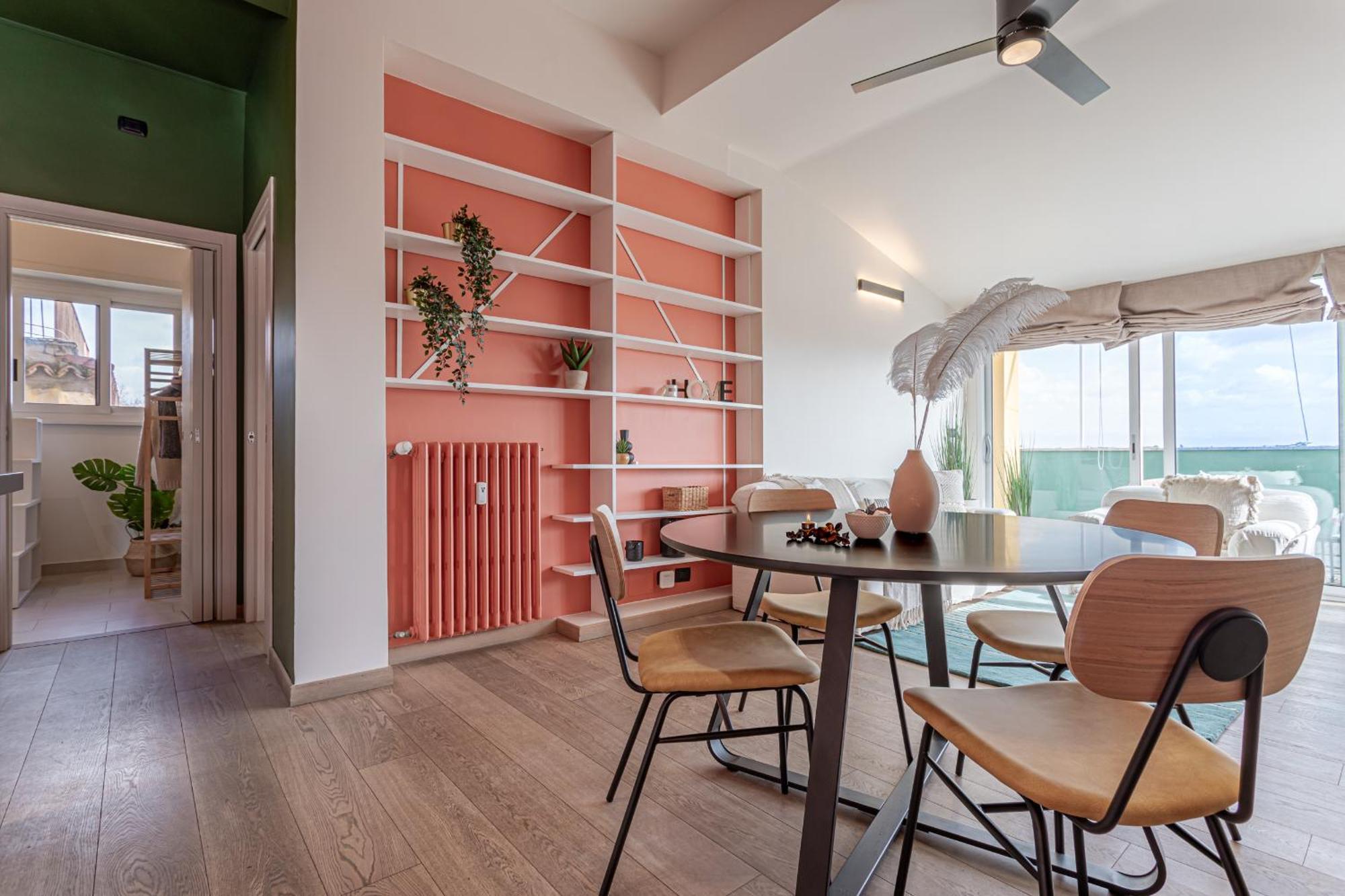 Viola Penthouse With Rome Panoramic View Apartment Exterior photo